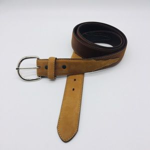 SILVER CREEK Boho Luxe leather belt || Brown || 44